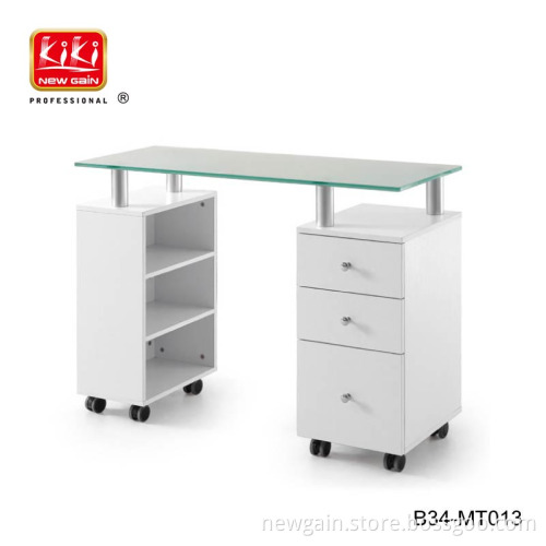 Nail salon equipment.manicure table. nail table used.nail table. B34-MT013